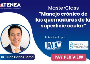 Manejo crónico de las quemaduras de la superficie ocular