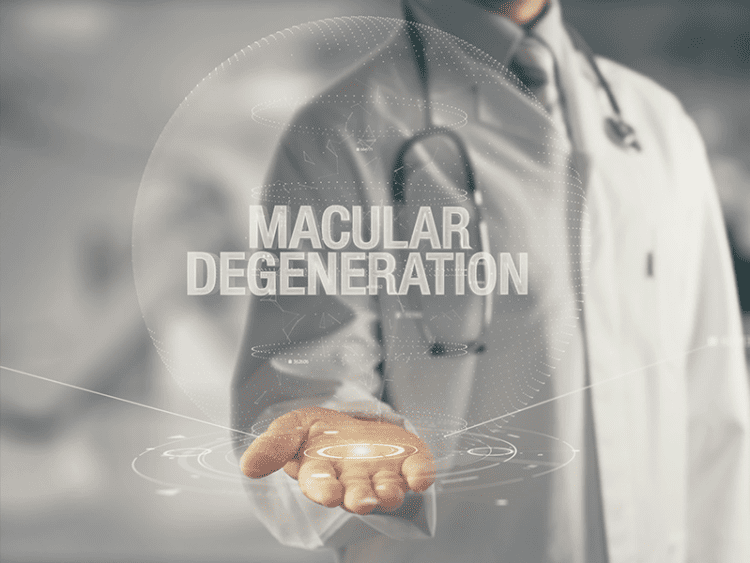 Evaluación del rendimiento en lectura de GA secundaria a DMAE con función visual y biomarcadores estructurales