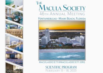No se pierda la próxima reunión “The Macula Society”