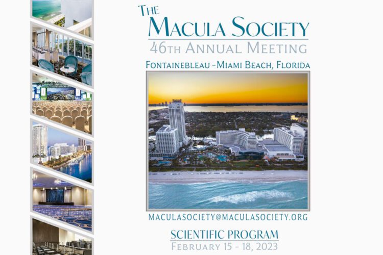 No se pierda la próxima reunión “The Macula Society”