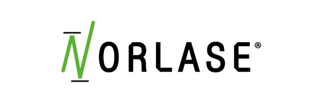 norlase logo vector pantone 802c for web