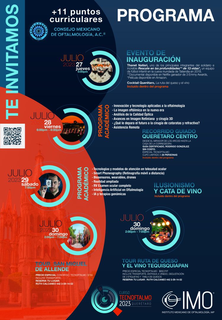 ¡Vive la experiencia Tecnoftalmo2023!
