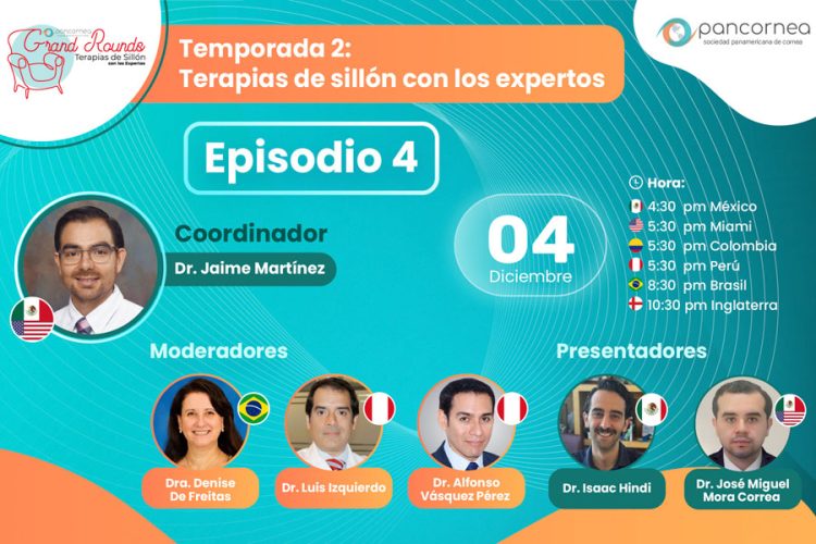 Pancornea te invita al cuarto episodio de la temporada 2 de Grand Rounds