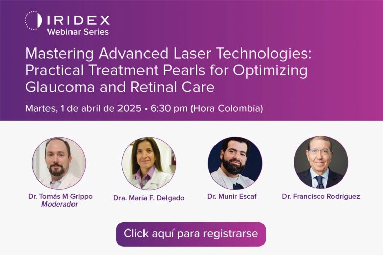 ¡Unáse al próximo webinar de Iridex!
