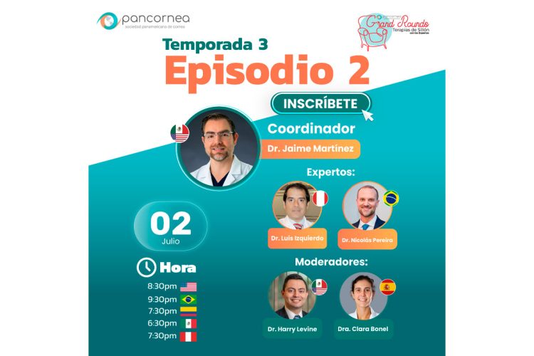 PanCornea presenta: Episodio 2 de Grand Rounds – Terapia de sillón con los expertos