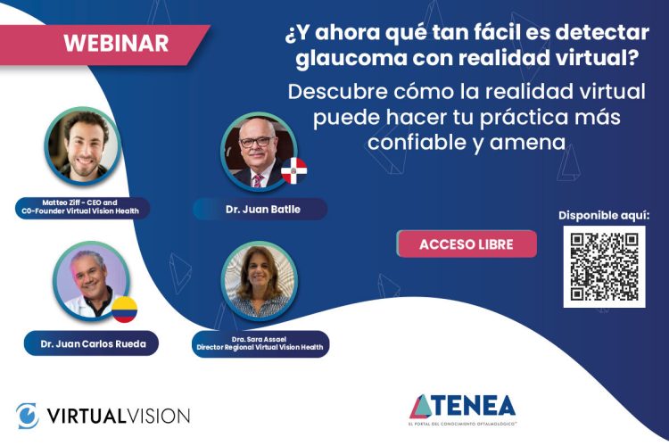 Revive el webinar sobre detección de glaucoma con realidad virtual