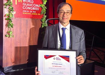 El Dr. Fabián Lerner recibe el “Founder Award” de la Asociación Mundial de Glaucoma