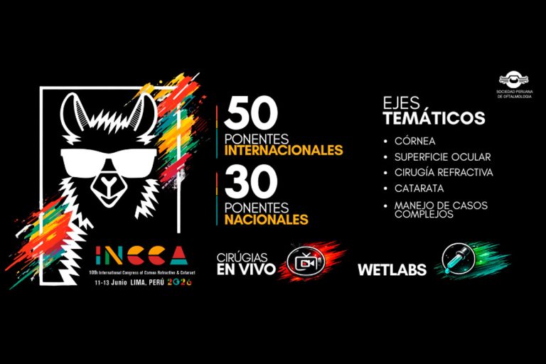 La Sociedad Peruana de Oftalmología conmemorará su 25° aniversario en INCCA 2026