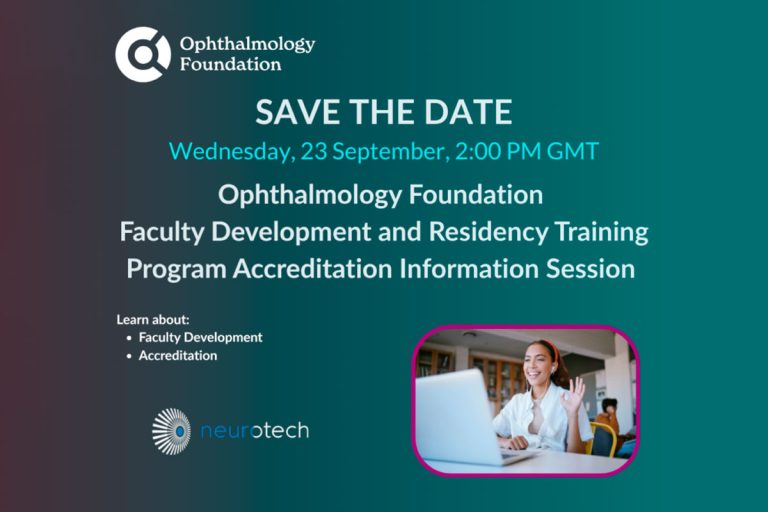 Ophthalmology Foundation impulsa la formación de residentes