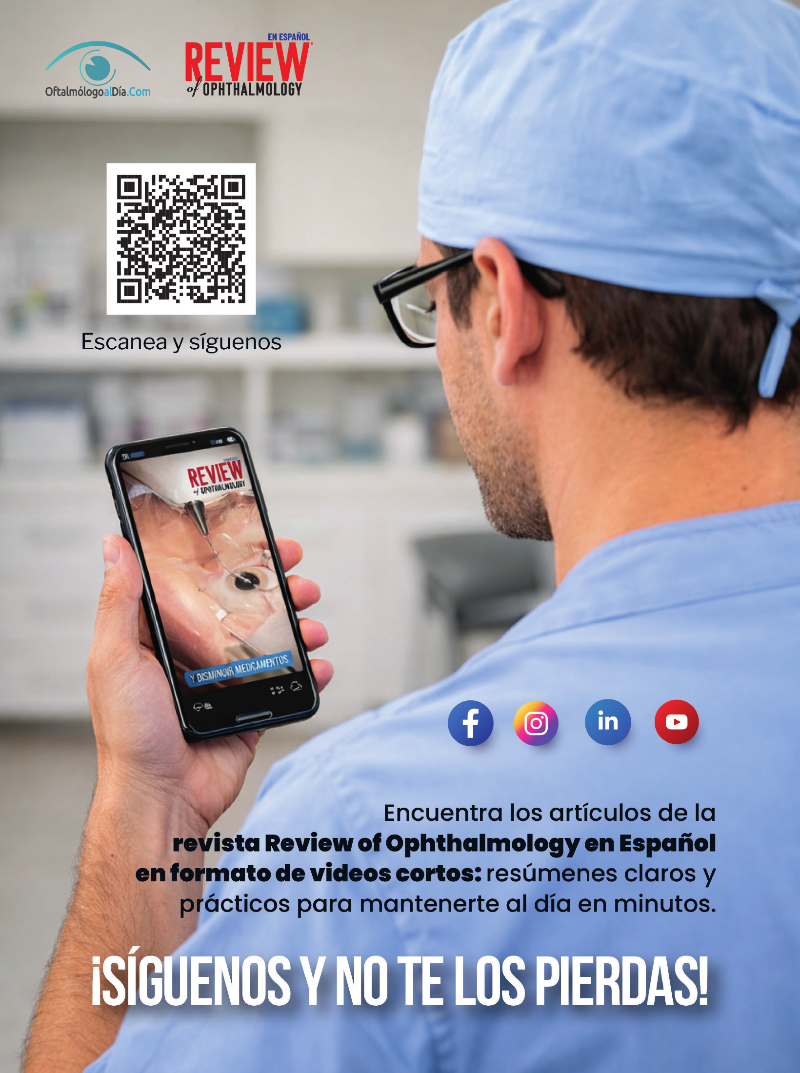 Review of Ophthalmology · Síguenos