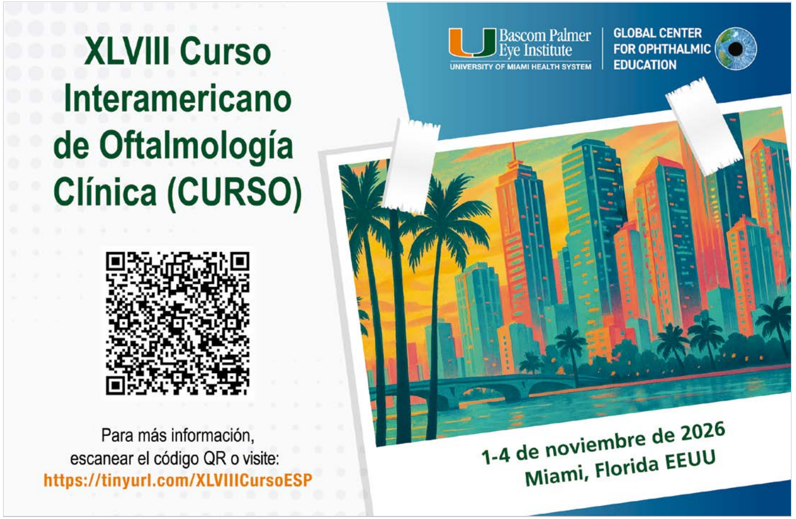 XLVIII Curso Interamericano de Oftalmología Clínica