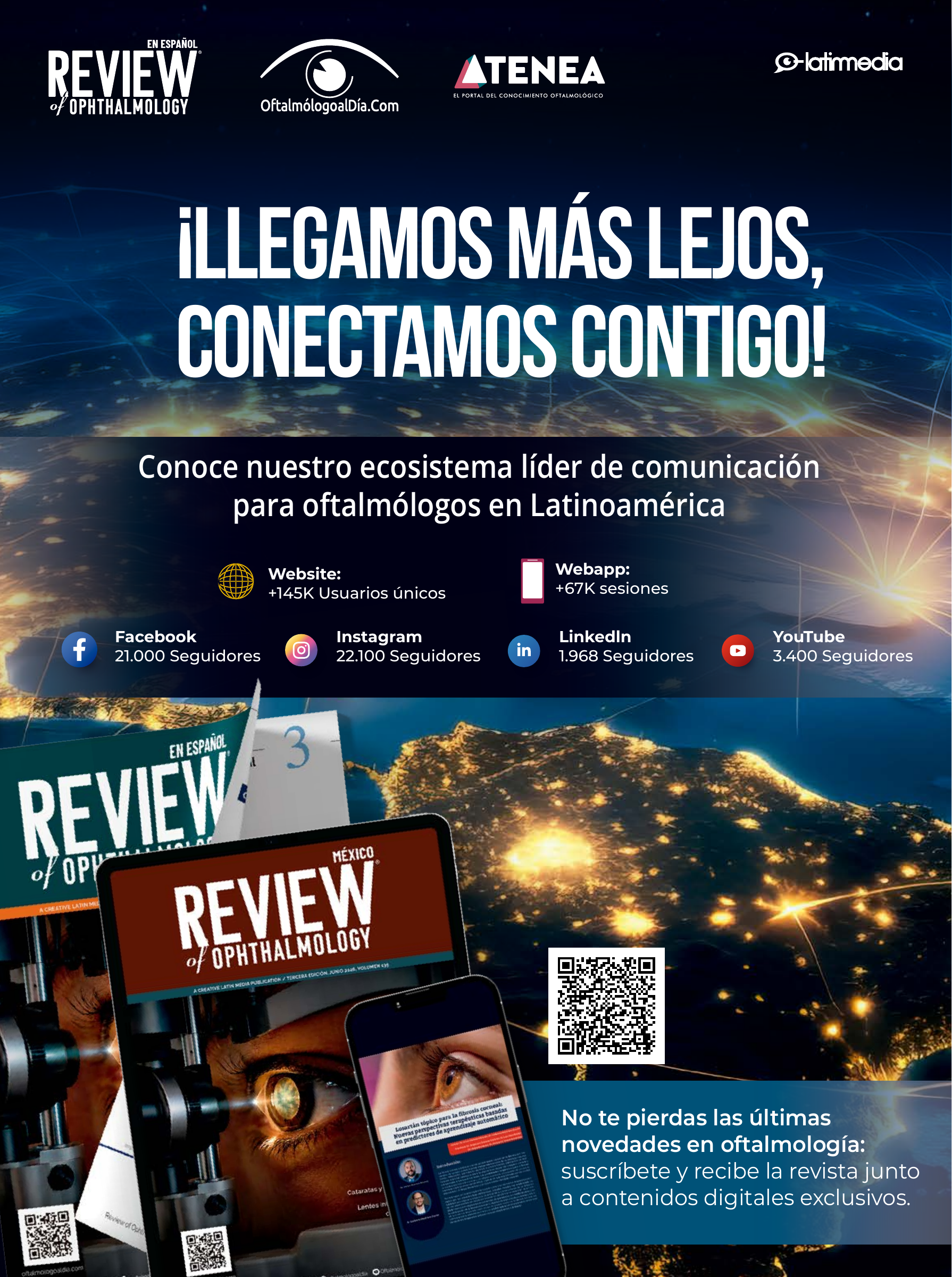 ¡Llegamos más lejos, conectamos contigo!
